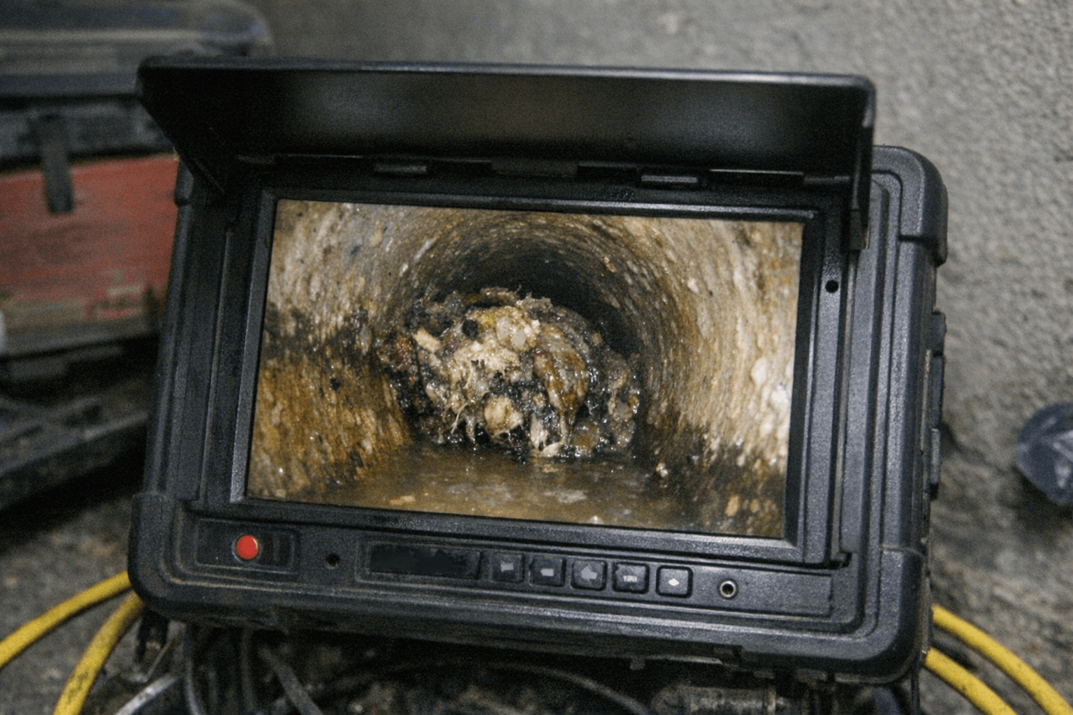 Präzise Ursachenfindung mit einer Kamera im Kanalsystem